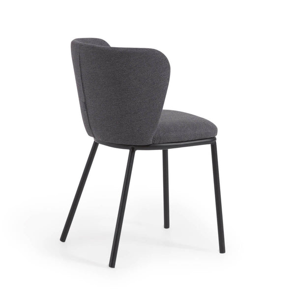 Carly Dining Chair | Charcoal - CLU Living Pty Ltd