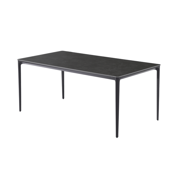 Cassian Ceramic Dining Table | Asphalt Black - CLU Living Pty Ltd