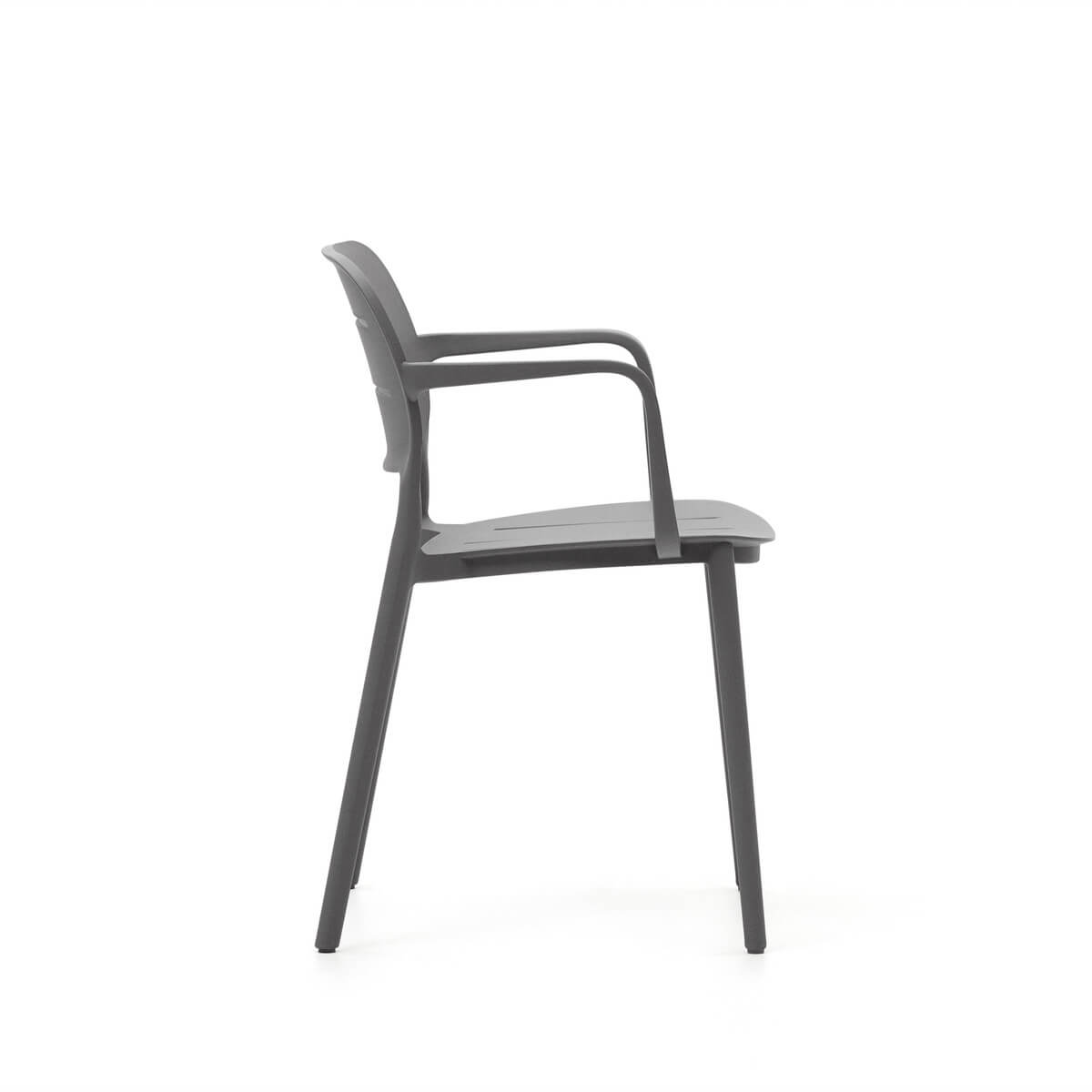 Grey stackable patio online chairs